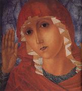 Kuzma Petrov-Vodkin The Mother of God of Tenderness towards Evil Hearts china oil painting reproduction